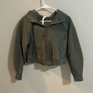 Lululemon full zip scuba size xs